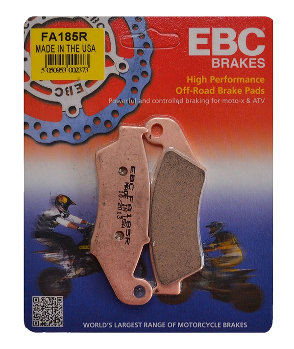 EBC Brakes Double-H Sintered Superbike Brake Pads Front - FA185R EBC Brakes Double-H Sintered Superbike Brake Pads Front - FA185R